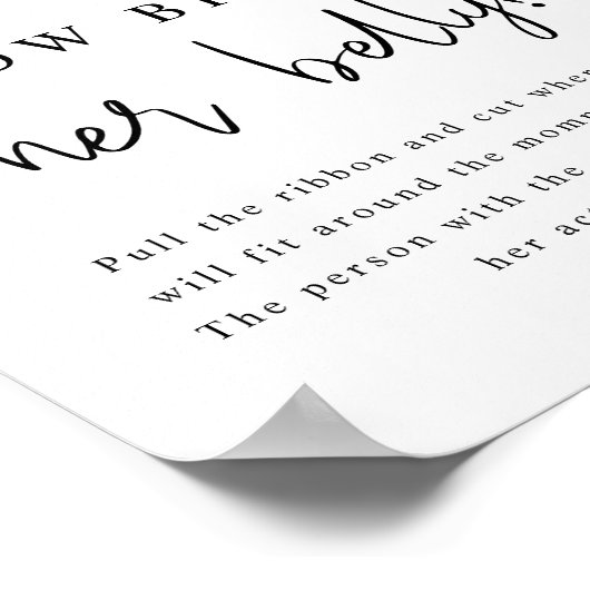 BRYNDLE動物の牛のプリントどのように彼女の腹のゲーム ポスター (角)