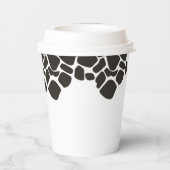 BRYNDLE牛モダンプリントベビーシャワー 紙コップ (裏面)