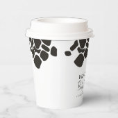 BRYNDLE牛モダンプリントベビーシャワー 紙コップ (右)