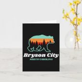 Bryson City North Carolina Bear Mountains Country  カード (黄色い花)