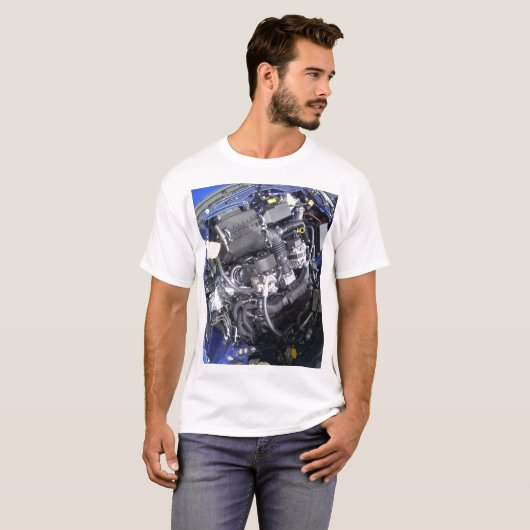 BRZすばるボクサーエンジン Tシャツ (正面フル)