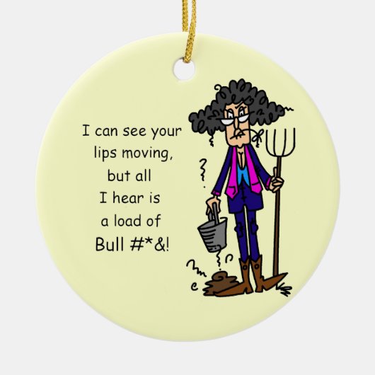 BSのロット セラミックオーナメント (正面)