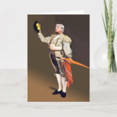 BSアーティストカスタマイズ可能な誕生日カード カード (正面)