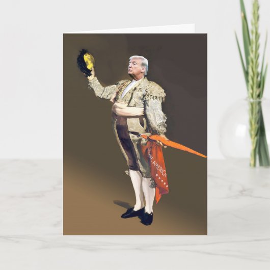 BSアーティストカスタマイズ可能な誕生日カード カード (正面)