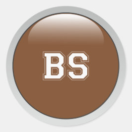 BSステッカー ラウンドシール