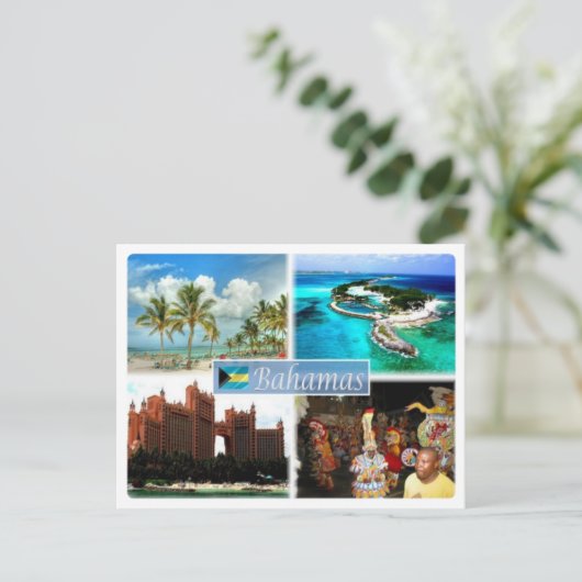 BSバハマ –  ポストカード (スタンド正面)