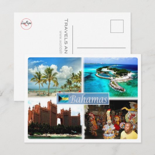BSバハマ –  ポストカード (正面/裏面)