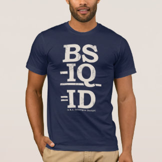 BS - I.Q. = ID Tシャツ