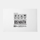 bs math ドアマット (正面)
