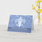 BSAのハッピーバースデーカード カード (黄色い花)