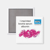 BSAマグネットのインプリント マグネット (正面/裏面)