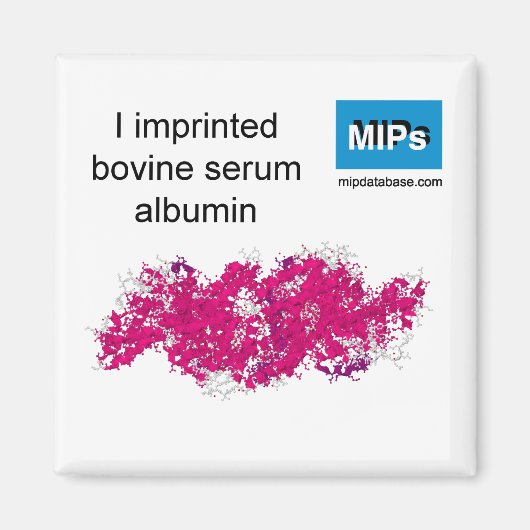 BSAマグネットのインプリント マグネット (正面)