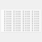 BSA 176ランドリーラベル ラベル (シート)