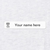 BSA 176ランドリーラベル ラベル (デザイン2)