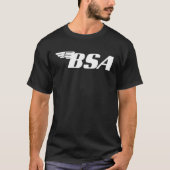 BSA Motorcycle for Men Classic Motorcycle Tシャツ (正面)