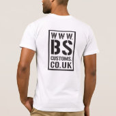 BSCのロゴのTシャツ Tシャツ (裏面)