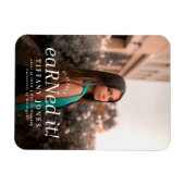 BSC モダン RN 4写真看護卒業 マグネット (横)