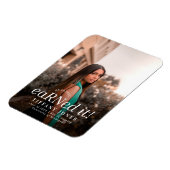 BSC モダン RN 4写真看護卒業 マグネット (左側)