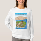 BSC 2015の女性の長袖のTシャツ Tシャツ (正面)