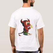 BSDVault - BSDの鬼 Tシャツ (裏面)