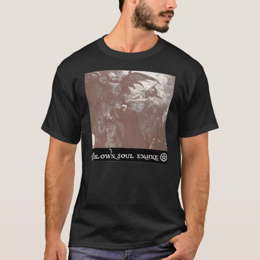 BSEの悪魔の戦い Tシャツ (正面)