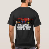 BSEの悪魔の戦い Tシャツ (裏面)