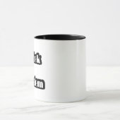 Bse7tek Alm3elem Mug – モロッコの尊敬とボスエネ マグカップ (中央)