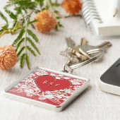 BSF姉妹最高の友永遠のグランジハート キーホルダー (側面)