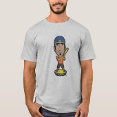 BSGロゴ長袖Tシャツジャージー Tシャツ (正面)