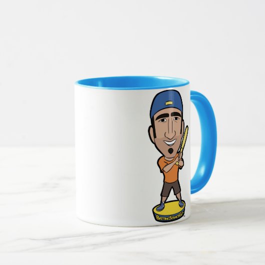 BSG_logo_ringer_mug マグカップ (正面右)