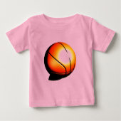 Bsketball ベビーTシャツ (正面)