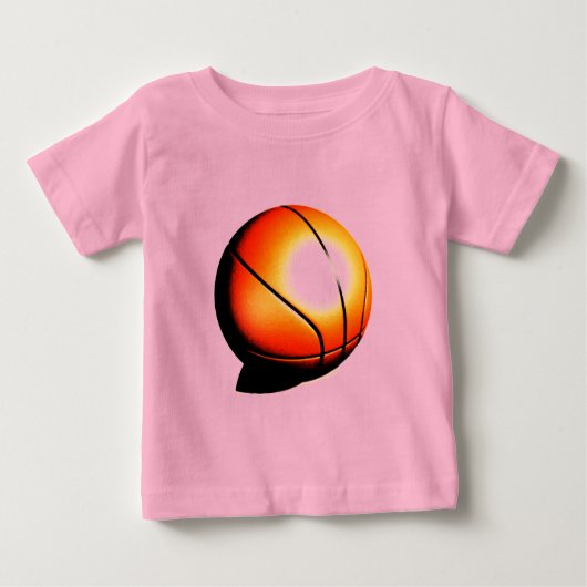 Bsketball ベビーTシャツ (正面)
