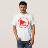 BSLのピットブル Tシャツ (正面フル)