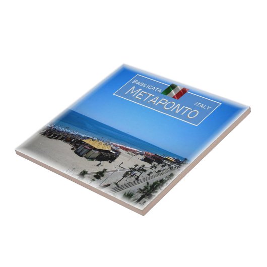 BSL002 METAPONTO, Basilicata，イタリア， タイル (側面)