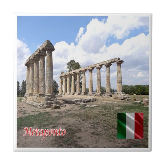 BSL011 METAPONTO, METAPONTUMI, タイル (正面)