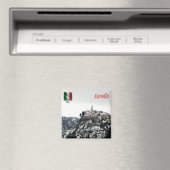 BSL014 LAVELLO Old Town, Basilicata,冷蔵庫 マグネット (インサイチュ (食洗機))