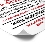 BSL、Ok Gesture、Sign Language Course広告 ポスター (角)