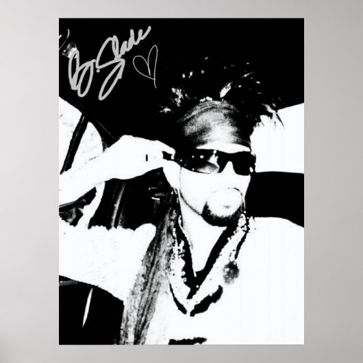 @BSLADE Limo Shot Autographed Poster -Ltd. Edition ポスター (正面)