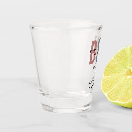 BSNカスタム看護学士号 ショットグラス (左)