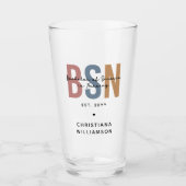 BSNカスタム看護学士号 タンブラーグラス (正面)
