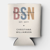 BSNカスタム看護学士号 缶クーラー (正面)