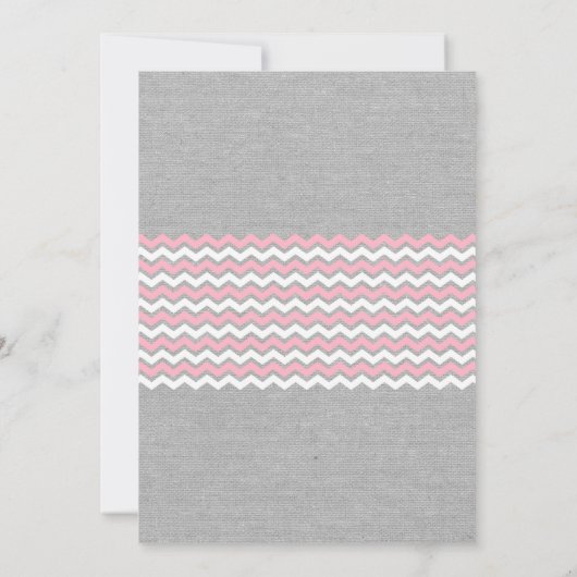 BSNナースの卒業招待状、ピンク色の灰色の黒板 招待状 (裏面)