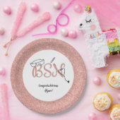 BSNナース卒業用ピンニングパーティーデコ ペーパープレート (パーティー)
