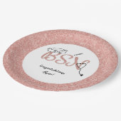 BSNナース卒業用ピンニングパーティーデコ ペーパープレート (アングル)