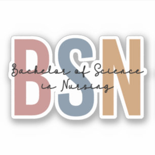 BSN看護学士課程 シール