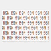 BSN看護学士課程 ラッピングペーパーシート (正面)