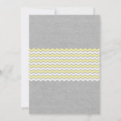 BSN看護師卒業招待状、黄色の黒板 招待状 (裏面)