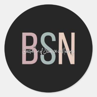 Bsn Boho看護学士 ラウンドシール