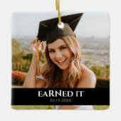 BSN RNナース看護学校卒業パーティー セラミックオーナメント (正面)