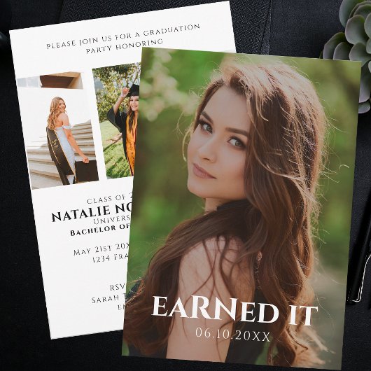 BSN RNナース看護学校卒業パーティー 招待状